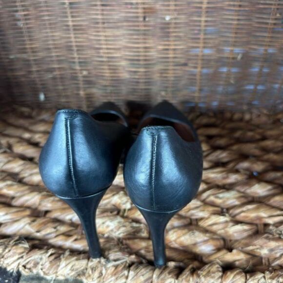 Cole Haan Sz 10 Women's Black Pointed Toe Stiletto High Heels - Picture 6 of 8